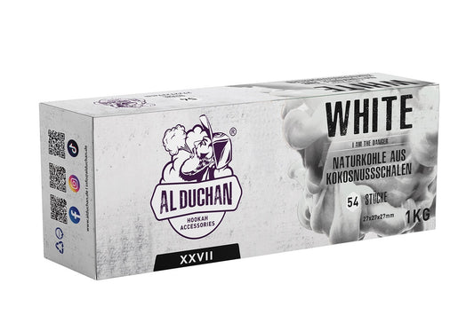 Al Duchan White - Shisha Cubes - #27er 1KG