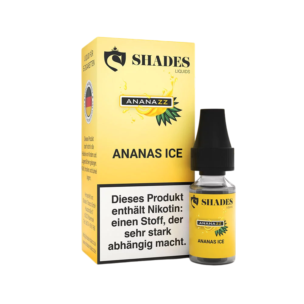 Shades Liquid 10ml - Ananazz - 10mg