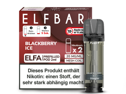 ELFA - Prefilled Pod - Blackberry Ice