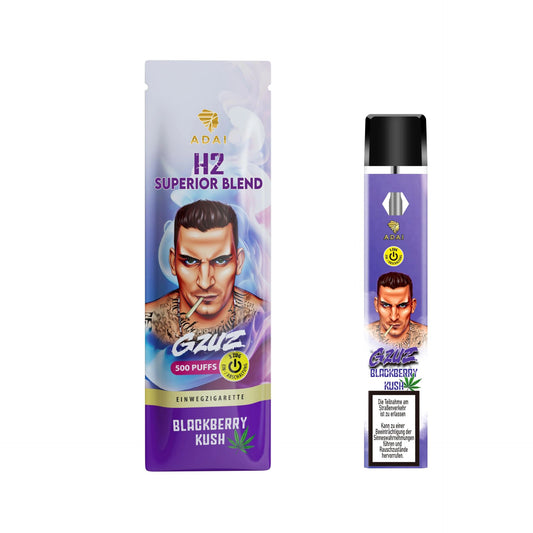 Gzuz - Blackberry Kush - (H2 Superior Blend 95%) 1ml