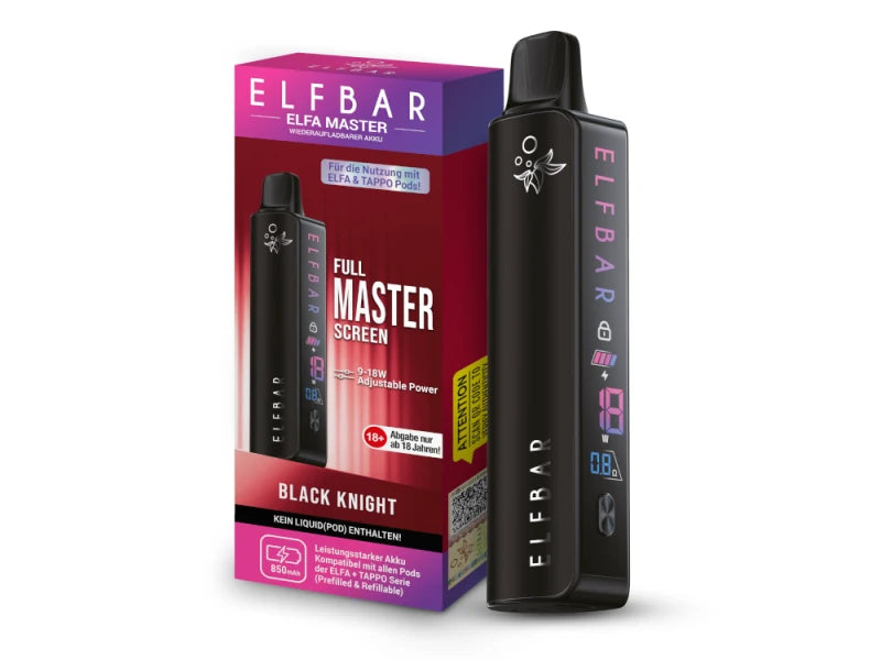 Elfbar Vape - ELFA Master - Black Knight