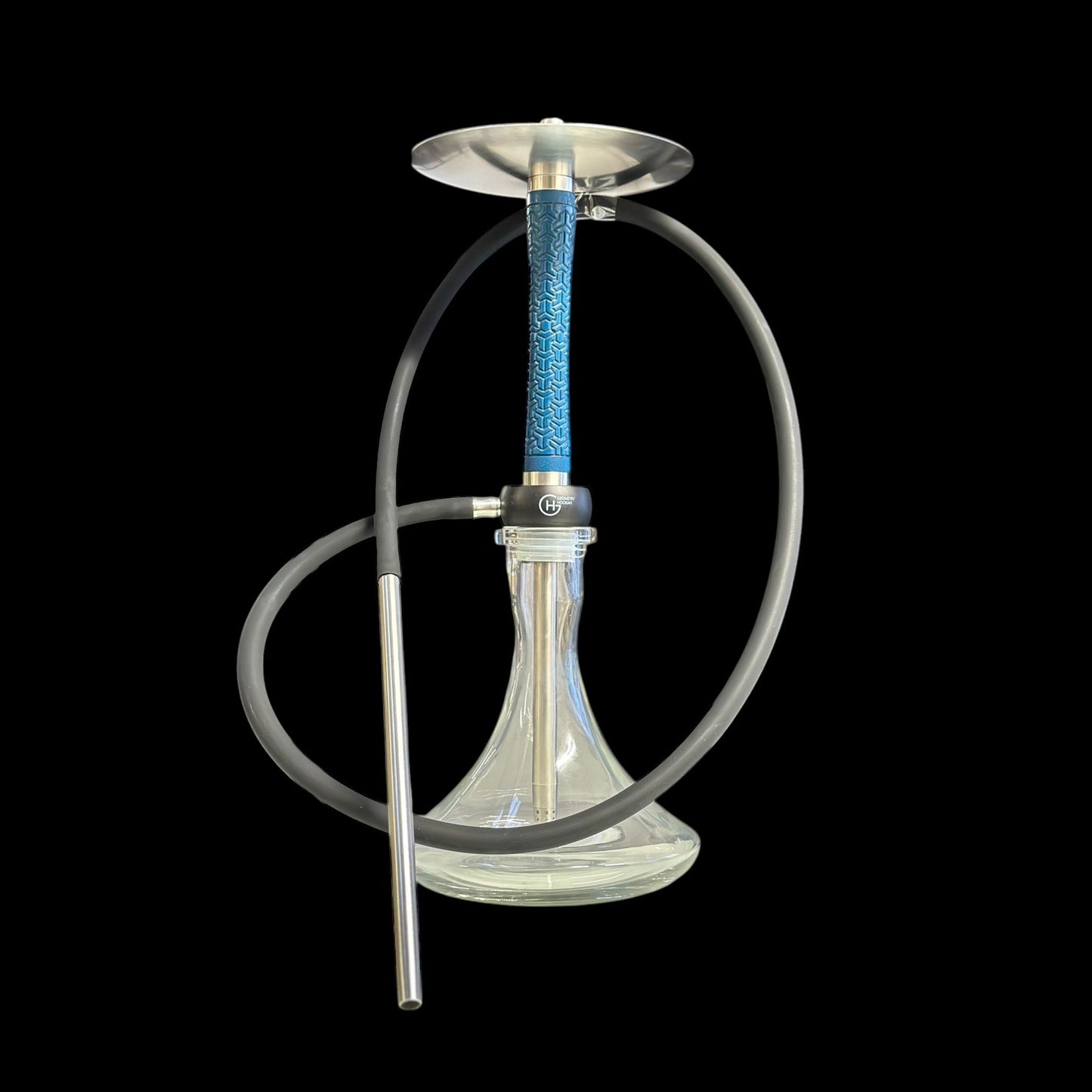 Geometry Hookah - Big Bro - Abstract Blue