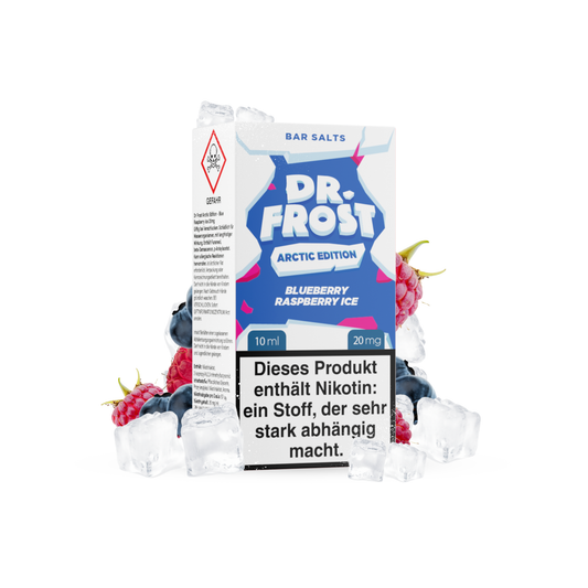 Dr. Frost Arctic Edition Liquid 10ml - Blueberry Raspberry Ice - 20mg - ShishaBaba