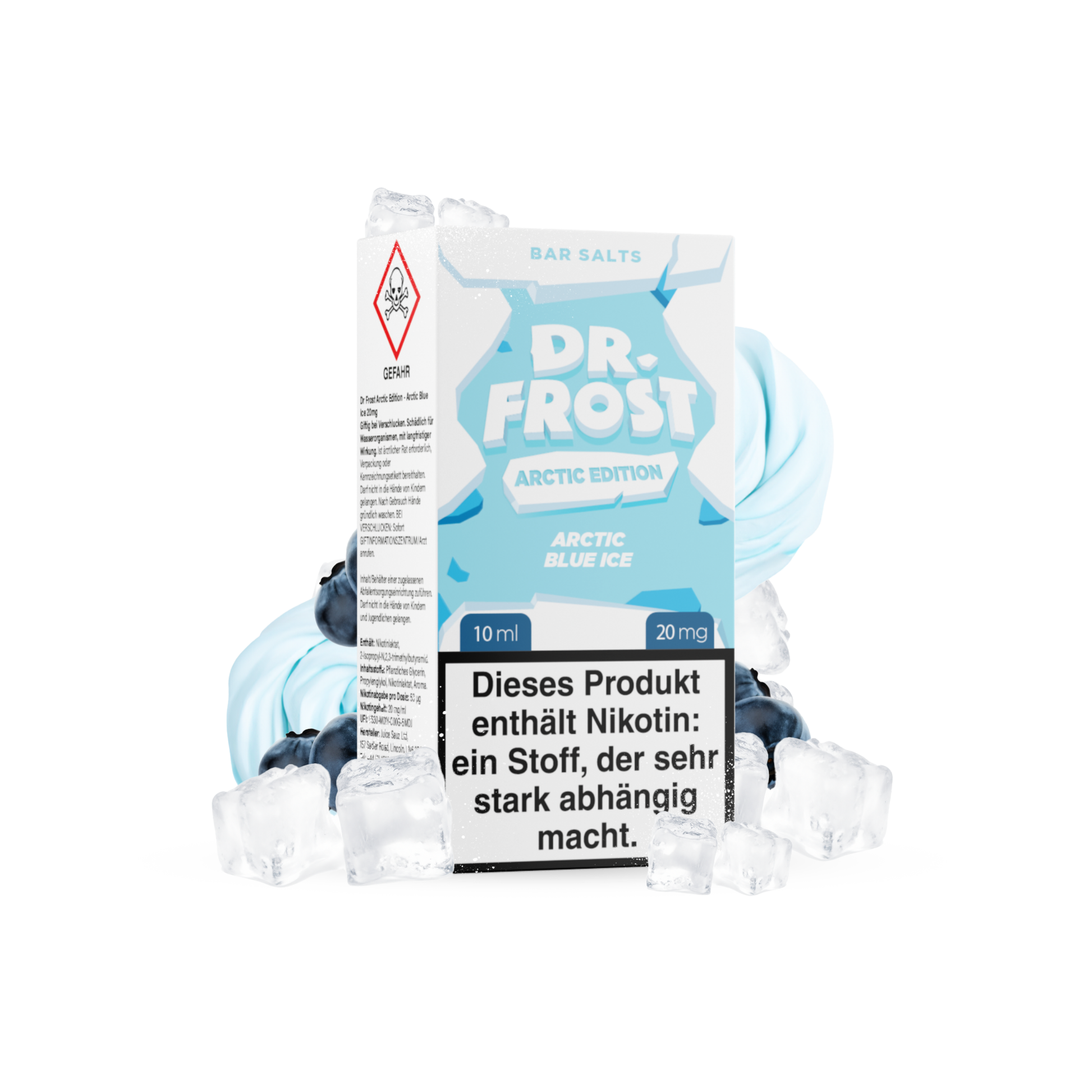Dr. Frost Arctic Edition Liquid 10ml - Blue Ice - 20mg - ShishaBaba
