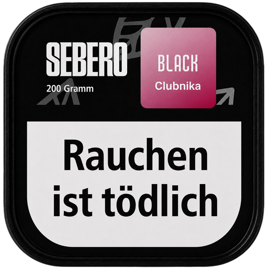 Sebero Black - Clubnika - 200g