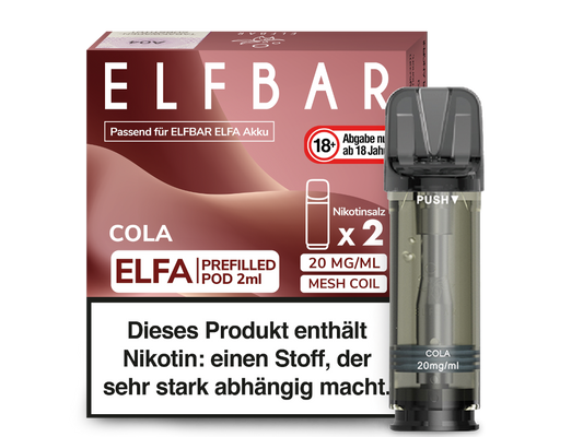 ELFA - Prefilled Pod - Cola