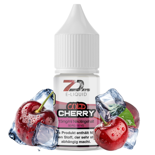 7Days Liquid 10ml - Cold Cherry - 15mg