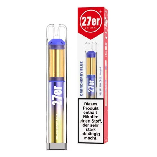 27er Vape - Crancherry Blue - 20mg - ShishaBaba