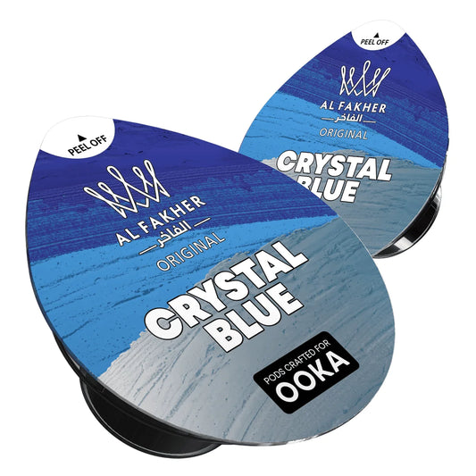 Al Fakher - Crystal Blue - OOKA Pod 2er Pack