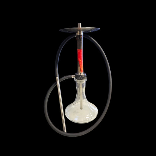 Geometry Hookah - Big Bro - Epox Red