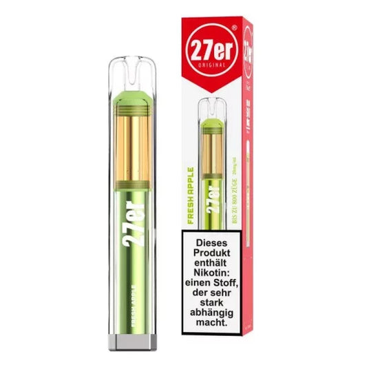27er Vape - Fresh Apple - 20mg - ShishaBaba