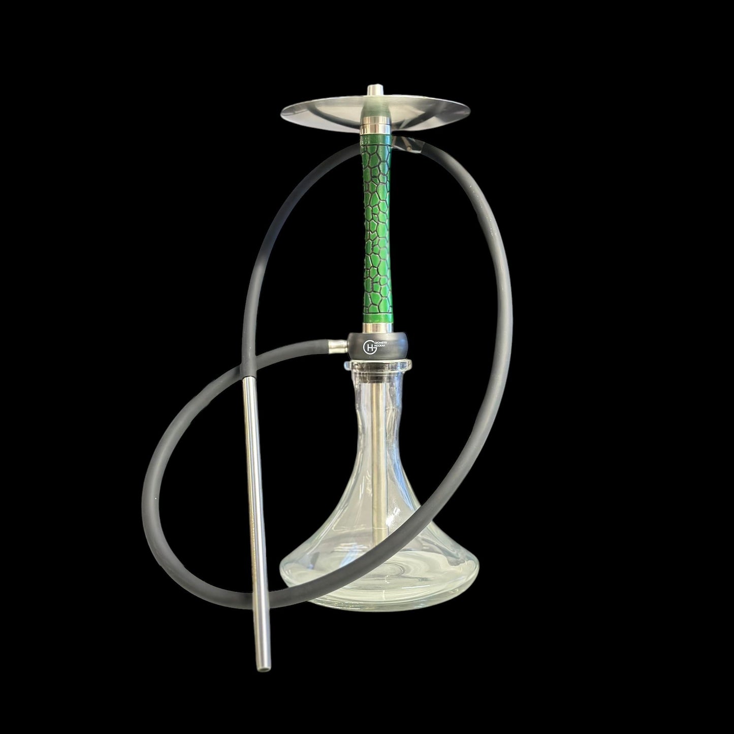 Geometry Hookah - Big Bro - Stone Green