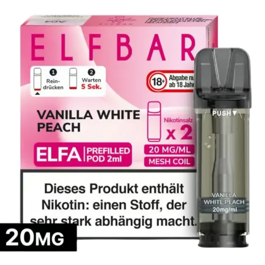 ELFA - Prefilled Pod - Vanilla White Peach