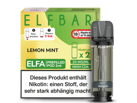 ELFA - Prefilled Pod - Lemon Mint