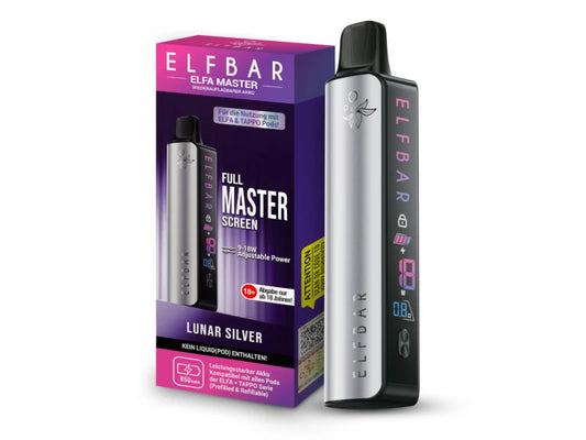 Elfbar Vape - ELFA Master - Lunar Silver