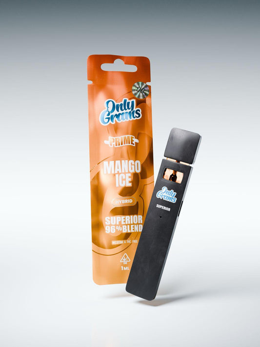 Only Grams - Mango Ice - (H2 Superior Blend 96%) 1ml