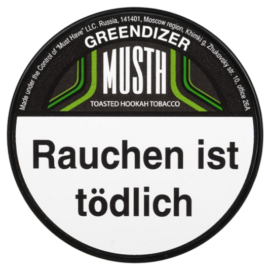 MustH - Greendizer - 125g