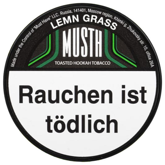 MustH - Lemn Grass - 125g