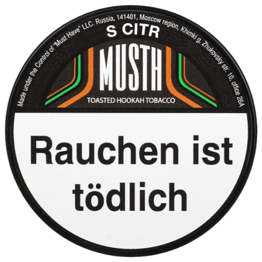 MustH - S Citr - 125g