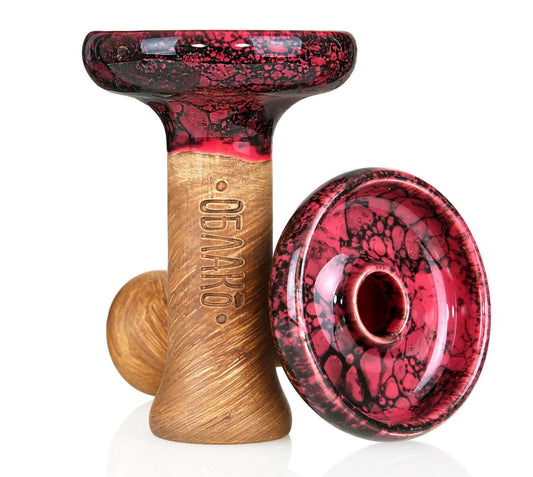 Oblako - Phunnel L Glazed - Marble Red/Black