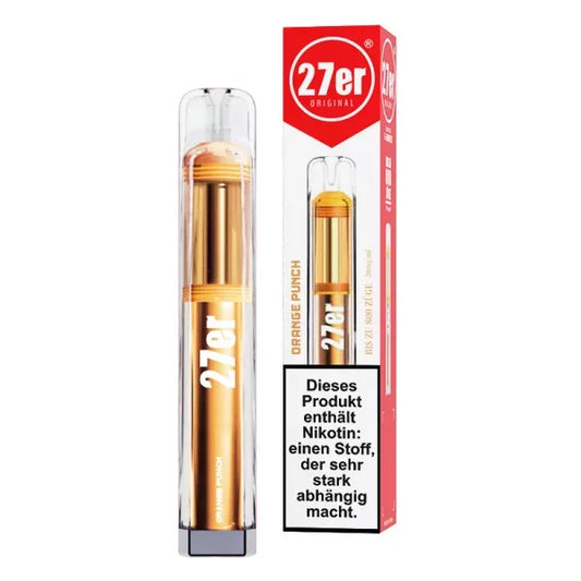 27er Vape - Orange Punch - 20mg - ShishaBaba
