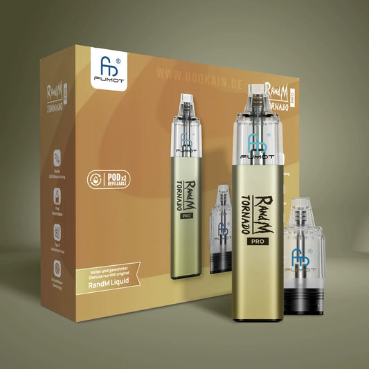 RandM - Tornado Pro Pod Kit - Grey - ShishaBaba