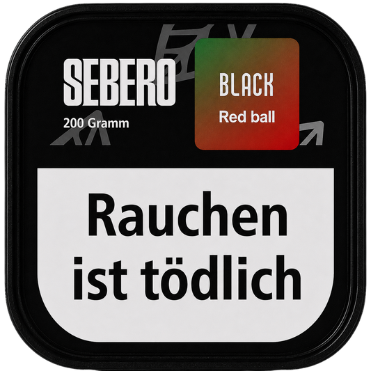 Sebero Black - Red ball - 200g