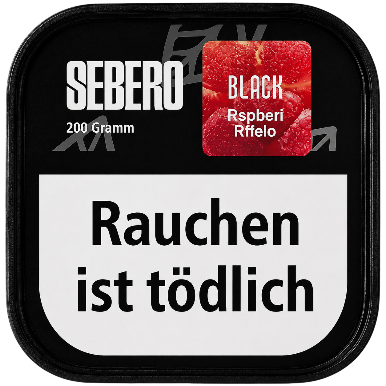 Sebero Black - Rspberi Rffello - 200g