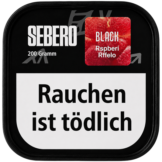 Sebero Black - Rspberi Rffello - 200g