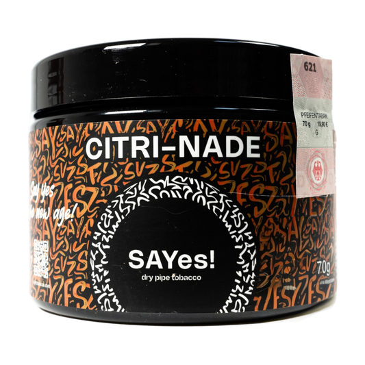 SAYes Dry Base - Citri-Nade - Pfeifentabak 70g