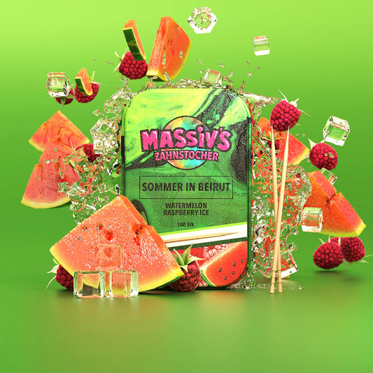 Massiv´s Zahnstocher - Sommer in Beirut - 100 Stück