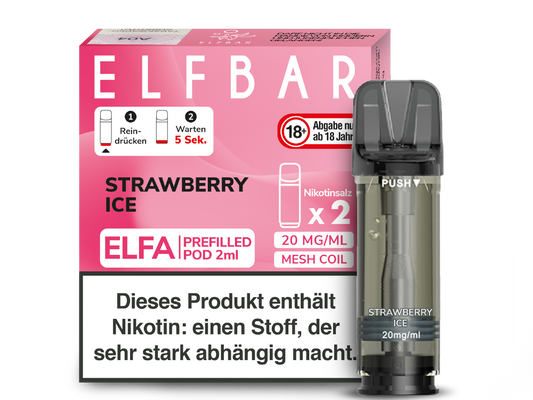 ELFA - Prefilled Pod - Strawberry Ice