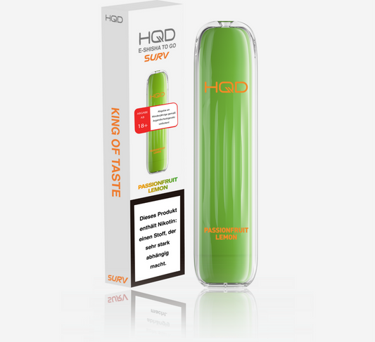 HQD SURV - Passionfruit Lemon - 18mg