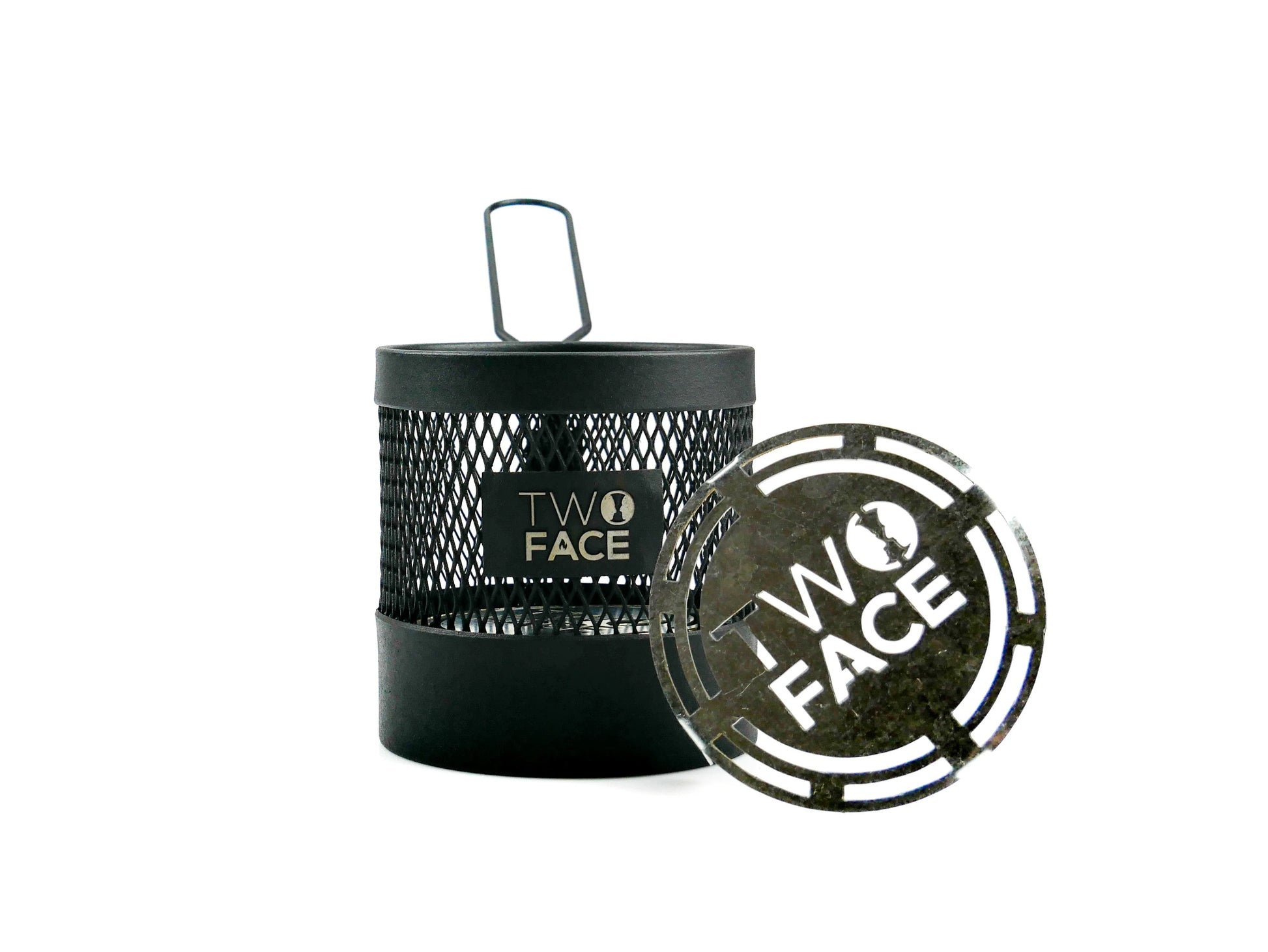TwoFace - Kohlekorb - Schwarz - ShishaBaba