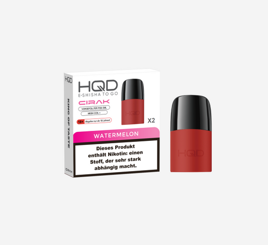 HQD Cirak - Prefilled Pod - Watermelon - ShishaBaba