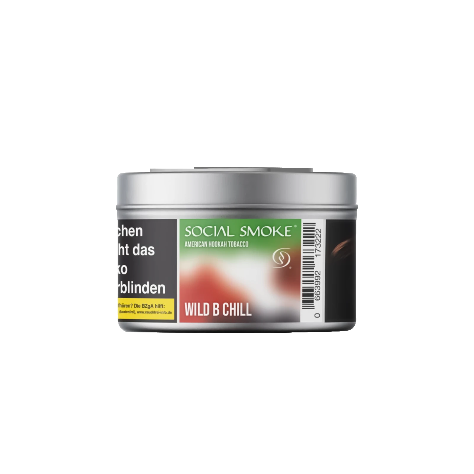 Social Smoke - Wild B Chill - 200g - ShishaBaba