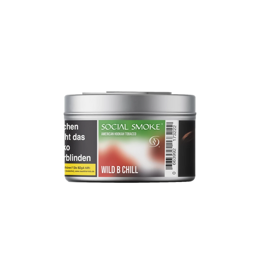 Social Smoke - Wild B Chill - 200g - ShishaBaba